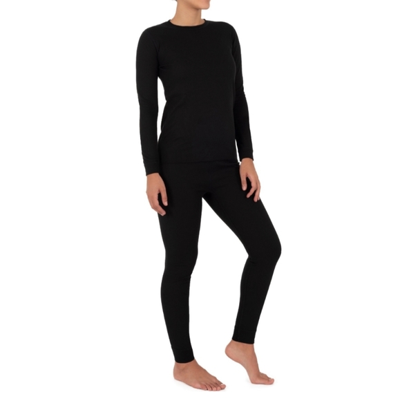 Waffle Knit Crew Neck Top and Pant Beyond Soft Sz XXL / 3XG - Picture 2 of 5